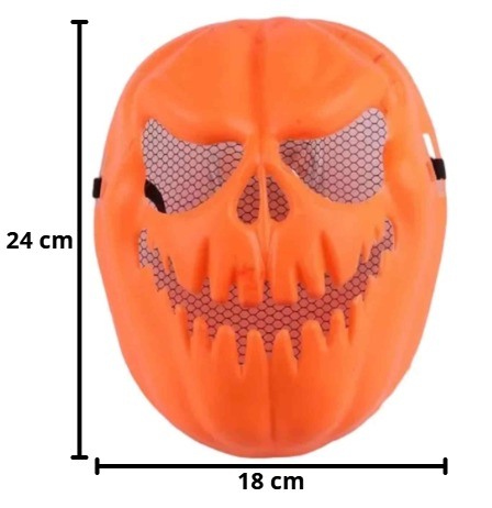 MASCARA PLASTICA ABOBORA MAU